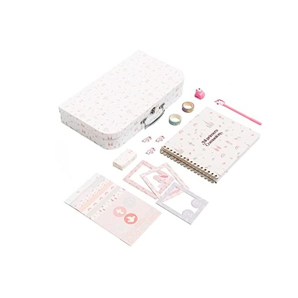 Grupo Erik - Pack cadeau communion Licornes, Rose - Cadeaux pour la première communion - Détails communion pour les invités/C