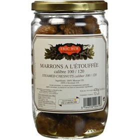 ERIC BUR Marrons à lEtouffée 420 g - Lot de 2