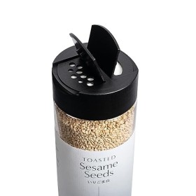 Emma Basic Graines de Sésame Blanches Grillées 140g | Riche en fibres | source de protéines | Végétalien | Arôme riche | Anti