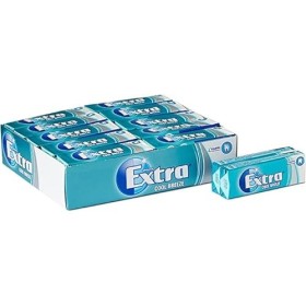 vapewaves Extra Chewing Gum, saveur Cool Breeze sans sucre, 30 paquets de 10 pièces
