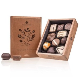 Coffret de chocolats « Elegance – Ladies » | Boite cadeau pour femme | Assortiment à offrir à sa chérie | Premium | Maman | N