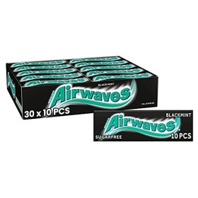 AIRWAVES 30 PACKETS OF BLACK MINT 