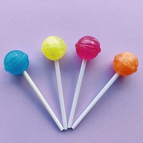 SWEET-SWITCH - 12 x 100 g - Lollipopland - Sucettes aux fruits - 144 Sucettes - Friandises - Fruits - Sans sucre - Sans glute