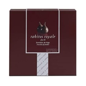 Coffret Bonbon de Higo avec 15 Bonbons au Chocolat Noir Saveur Figue Déshydratée et Brandy - 1 x 265 Grammes