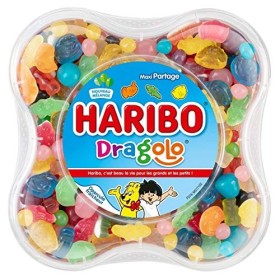 HARIBO - Dragolo Boite 750G - Lot De 3