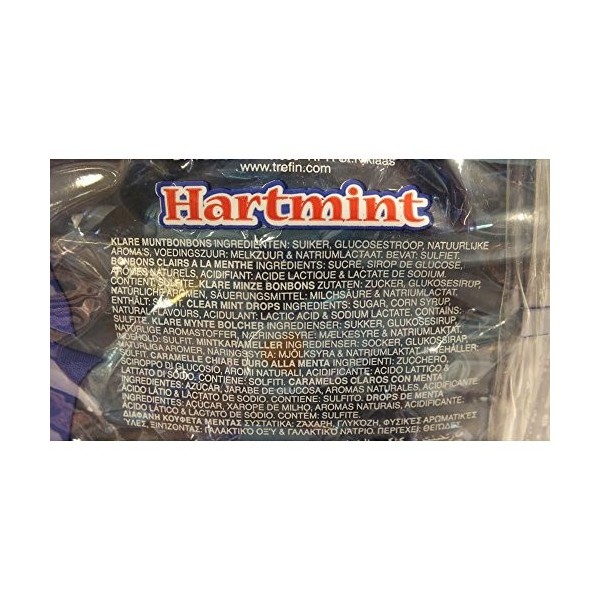 Trefin Belgian Clear Mints Sachet de 3000 g de menthe bonbons menthe 