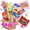 Boîte de mélange de friandises japonaises/asiatiques - ASIA KOREA CandyFair Bundle 2 x Samyang Buldak, Spicy Extreme Ramen & 