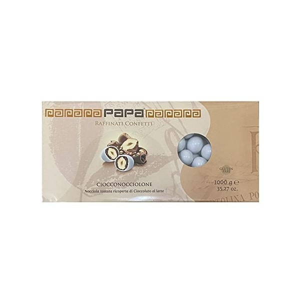 Generico Confettis Papa CIOCCONOCCIOLONE blanc Boîte de 1 kg