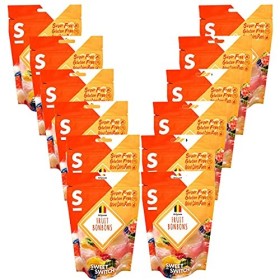 SWEET-SWITCH® - 12 x 100 g - Fruit Bonbons - Bonbons - Sans sucre - Sans gluten - KETO