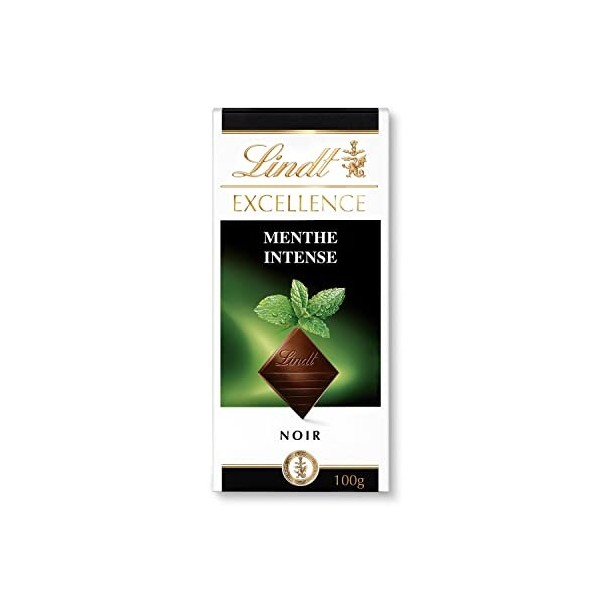 Lindt Tablette Noir Noisettes Caramel Excellence, Chocolat Noir, 100g