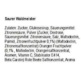 Boule de bonbon effervescent Woodruff de 2,5 kg