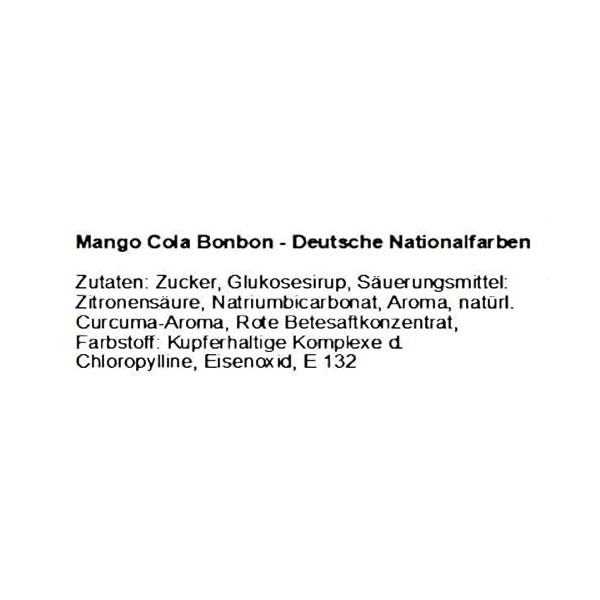 2,5 kg Mango-Cola Bonbon Allemagne