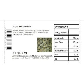 2,5 kg Royal Woodruff - un délicieux bonbon royal