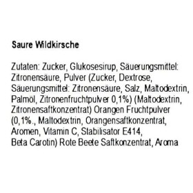 2,5 kg de bonbons à la cerise sauvage, remplis de fizz