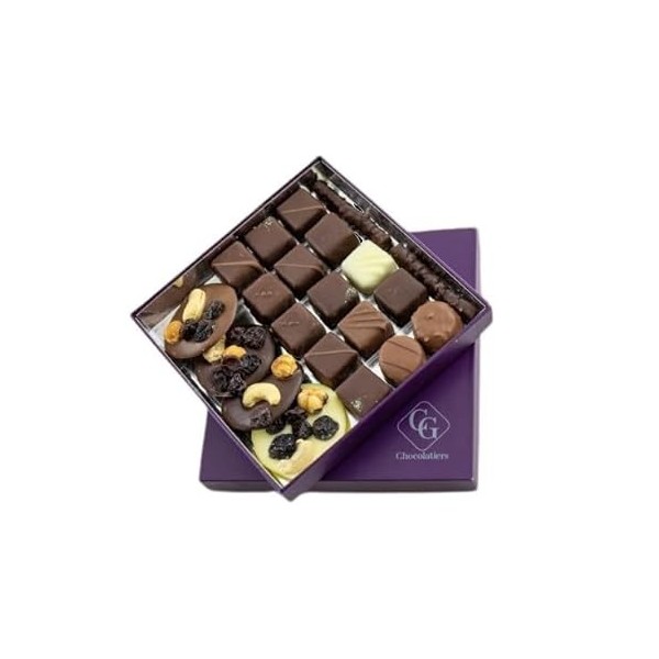 CH3-Boîte de Chocolats Weiss Fabrication Française 250g-Ballotin de Chocolats - Chocolats à offrir - Chocolat artisanal-Choco