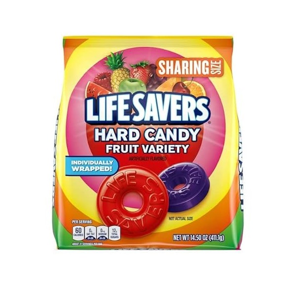 LifeSavers 411,1 g lot de 2 variété de fruits 