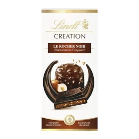 LINDT Chocolat Creation Le Rocher Noir - Plaisir intense de chocolat noir - 150g de saveurs exquises pour vos papilles. - le 