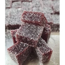 PÂTE DE FRUITS ARTISANALE A LA FRAMBOISE - BOITE DE 650 GR