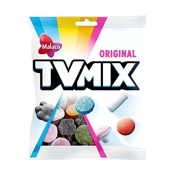 Cloetta Malaco TV Mix Original Gommeux 4 Packs of 325g