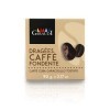 Grains de café enrobés de chocolat noir, 90g - Les dragées lot de 4 pièces 