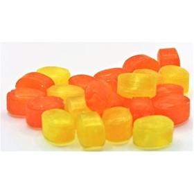 2,5 kg de bonbons orange-citron sans sucre