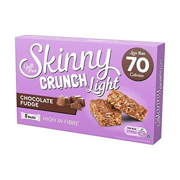 Skinny Crunch Caramel au chocolat clair 10 x 5 x 19 g