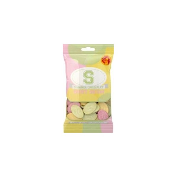 S-Märke Lot de 14 sachets de 70 g – Surt Skum – Original – Suédois – Aigre – Bonbons
