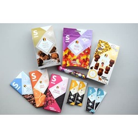 SWEET-SWITCH® - Life is Short Make it Sweet - Cadeau - Chocolat - Bonbons - Biscuits - Sain - 12 produits