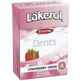 Cloetta Lakerol strawberry cream pastilles 4 Des boites of 85g