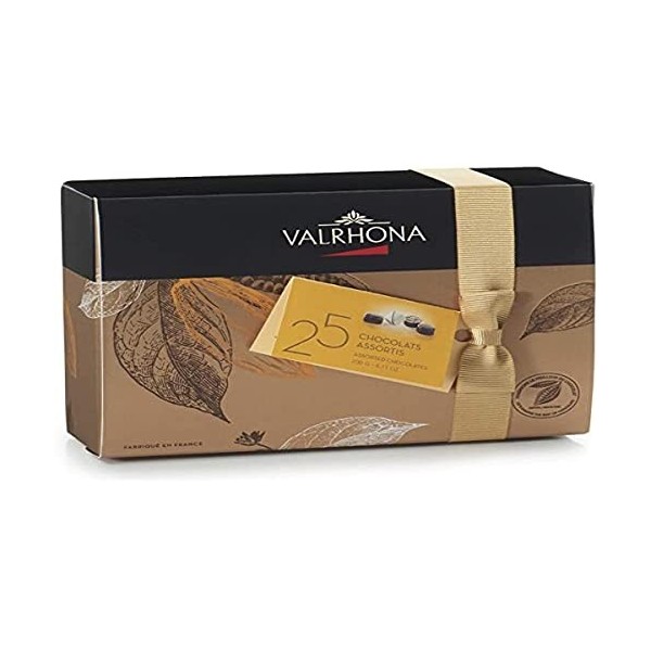 VALRHONA - BALLOTIN CONFISERIE DE CHOCOLATS ASSORTIS - 230g