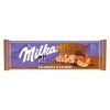 MILKA - Tablette de chocolat au lait avec cacahuète et caramel fondant - 276g, un plaisir à partager ! - Lot De 4 - Vendu Par