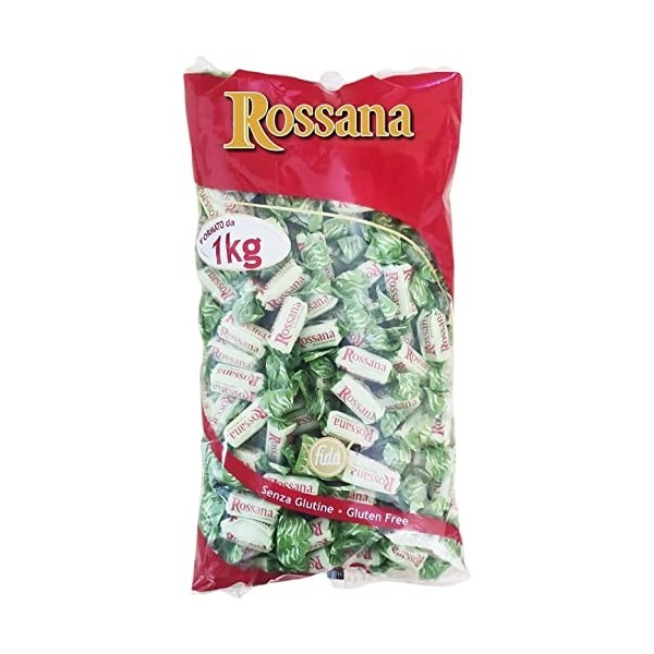Rossana Maxi Mix Original Bonbons + Pistache [2 sachets de 1 kg] - Total 2 kg