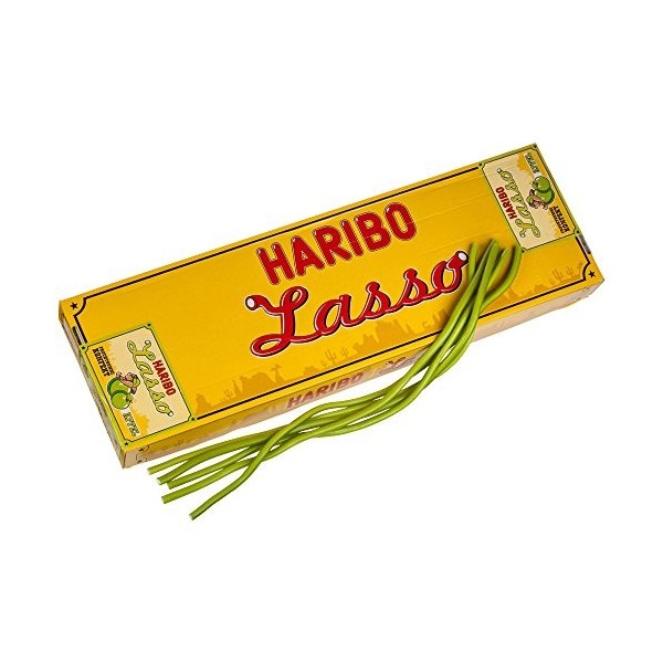 Haribo - Bonbons « Lasso » - pomme - 50 sucreries