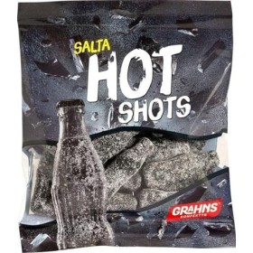 Grahns Salty Salta Hot Shots Sachets de bonbons 14 x 80 g