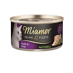 Miamor Feine Filets Naturell Huhn & Ente 80g Menge: 24 Je Bestelleinheit 
