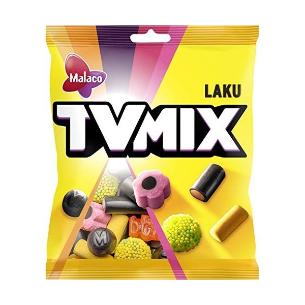Cloetta Malaco TV MIX Laku Gommeux 4 Packs of 325g