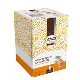 Cémoi Distributeur Pâtes de Fruits Assortiment de 4 Parfums 4,4 kg 1 Unité