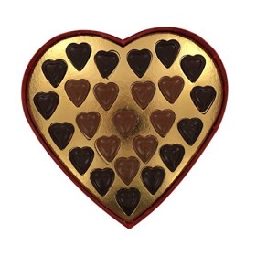 Coffret de Chocolats en Forme de Coeur | 200 Grammes