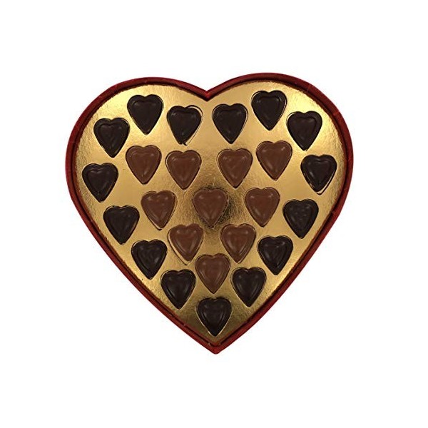 Coffret de Chocolats en Forme de Coeur | 200 Grammes