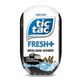 Tic Tac - Bonbon Fresh + Réglisse 44G - Lot De 4 - Prix Du Lot - Livraison Rapide En France Métropolitaine Sous 3 Jours Ouver