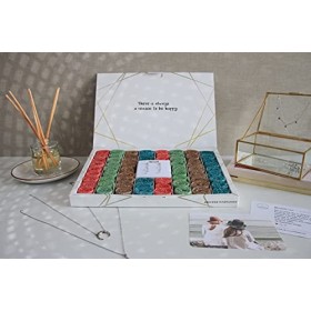 LAMBALA - Boîte à dragées Tell Me avec bijou surprise à lintérieur - Boucles doreilles - Argent - Glow