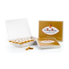Confiserie du Roy René - Boîte de 36 Calissons dAix en Provence - 475 Gr