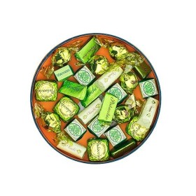 Venchi - Collection Baroque - Boîte à Chapeau Cadeau avec Chocolats à la Pistache Assortis, 315 g - Idée Cadeau - Sans Gluten