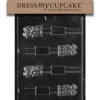 Dress My Cupcake DMCT037 Moule à bonbons au chocolat, sucettes bretzel Thanksgiving