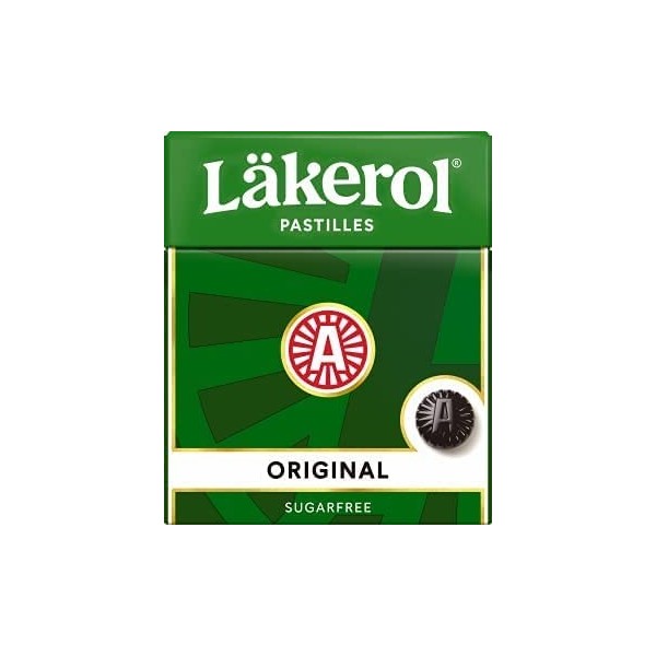 Cloetta Lakerol Original pastilles 24 Des boites of 25g