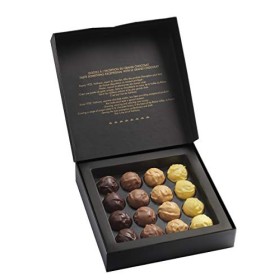 VALRHONA - COFFRET 16 TRUFFES - ASSORTIMENT DE SAVEURS GOURMANDES - 210g