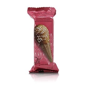 Mini Cônes aux Fruits de la Passion avec Crème Chocolat et Noisette - Boîte de 18 Unités