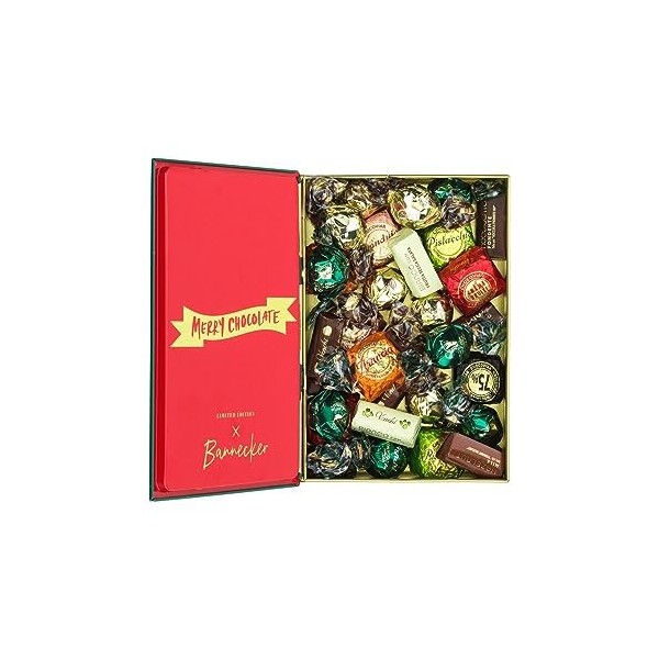 Venchi - Collection de Noël - Maxi Livre de Noël avec Chocolats Assortis, 449 g - Idée cadeau - Sans gluten