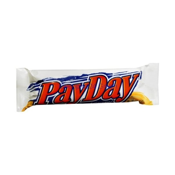 Hershey PayDay Peanut Caramel Bar 24x52g. 