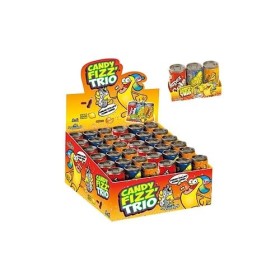 Bonbons candy fizz trio boîte BRABO - 24 pièces